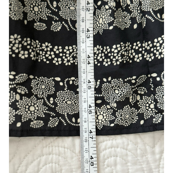 HEARTLOOM Women's Prima Maxi Vintage Print Black & Cream Dress Open Back Size M - Picture 16 of 16